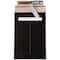 JAM Paper 6" x 9" Black Flat Photo Mailer Peel & Seal Closure Envelopes, 6ct.